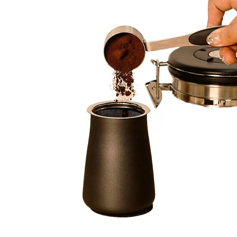 Coffee Equipment Pour Over - مصفاة قهوة من الفولاذ المقاوم للصدأ،