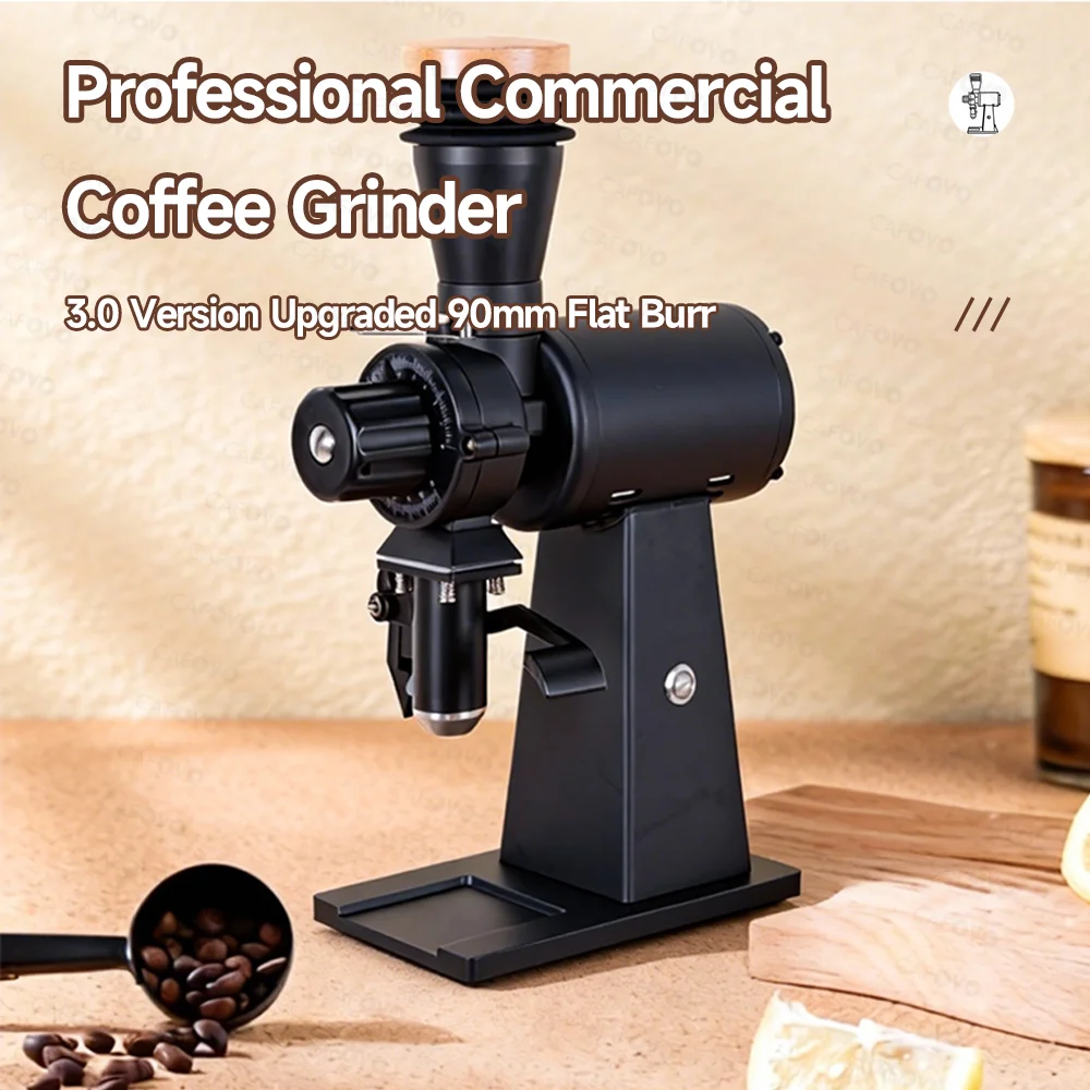 Coffee Grinder Burr Flat - مطحنة قهوة CAFOVO G290F ذات شفرات