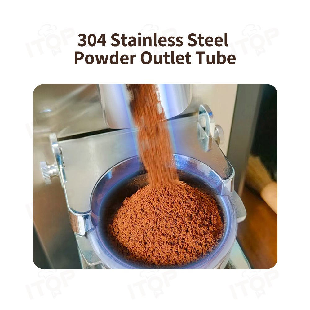 مطحنة قهوة إسبريسو كهربائية IT - مراجعة Coffee Grinder Burr Flat وسعره