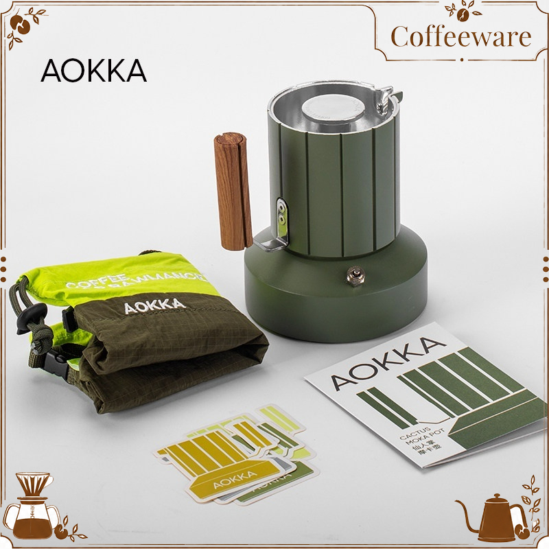 أوكا، وعاء قهوة موكا مزدوج الص - مراجعة Coffee Equipment For Camping وسعره