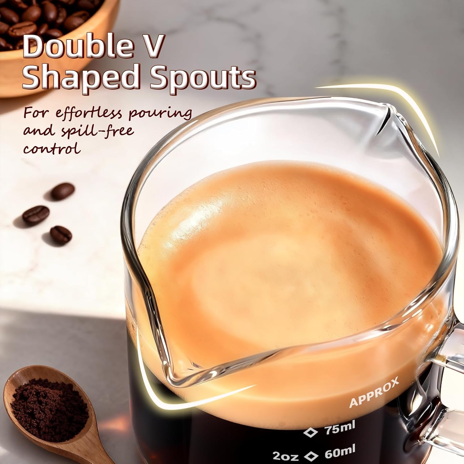 1/2 قطعة من أكواب الإسبريسو سع - مراجعة Espresso Shot Glass وسعره