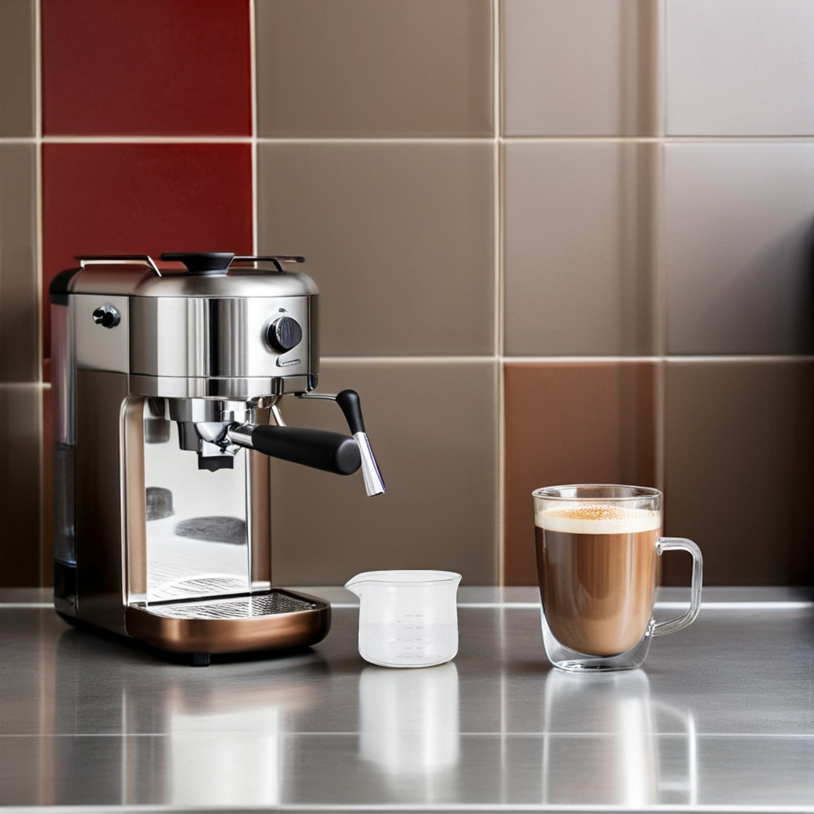 كوب قياس زجاجي للإسبريسو سعة 1 - مراجعة Espresso Shot Glass وسعره