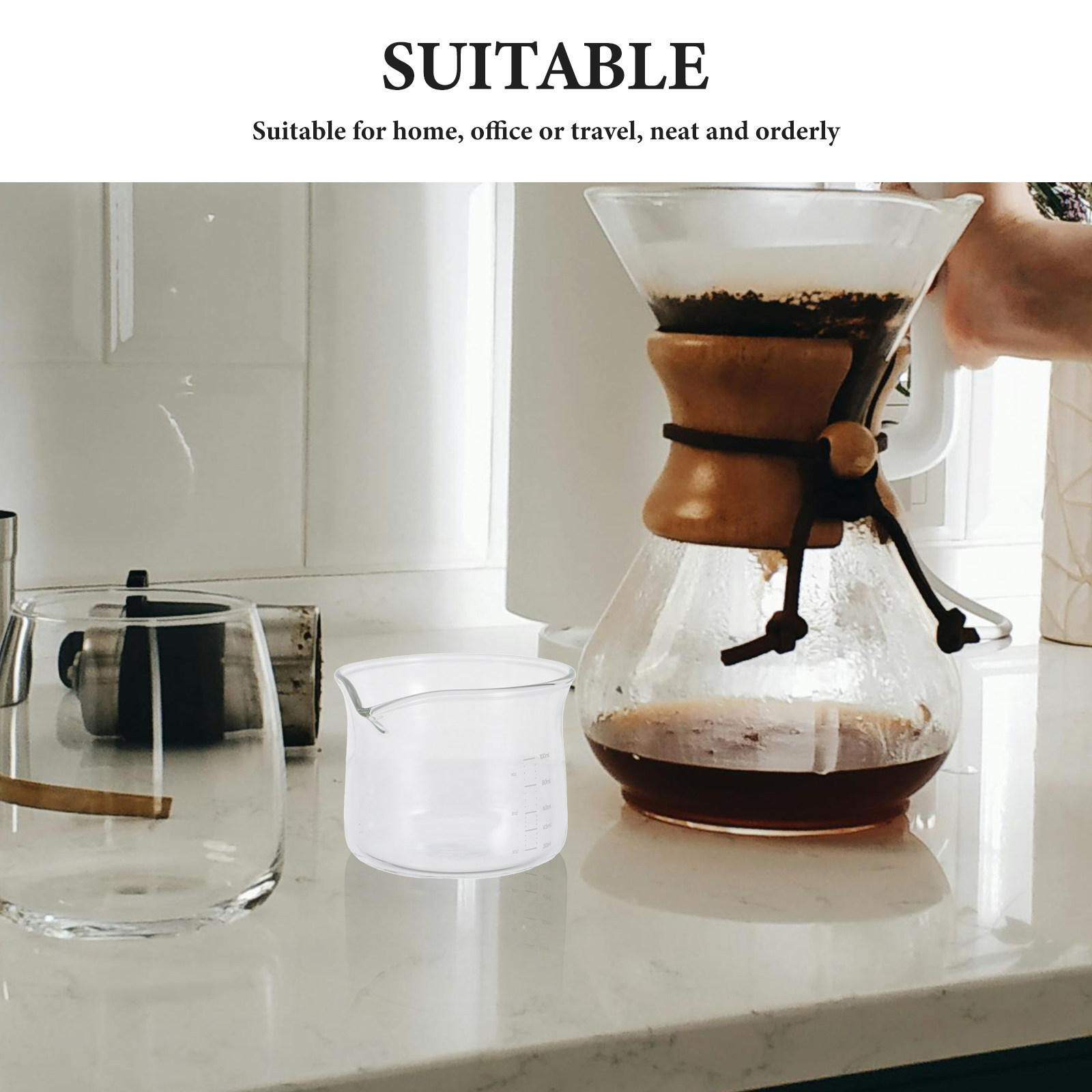 كوب قياس زجاجي للإسبريسو سعة 1 - مراجعة Espresso Shot Glass وسعره