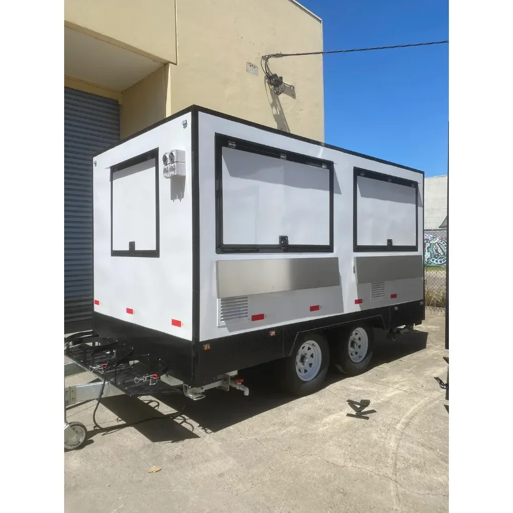 عربة طعام متنقلة جديدة مع مطبخ - مراجعة Coffee Van Equipment وسعره