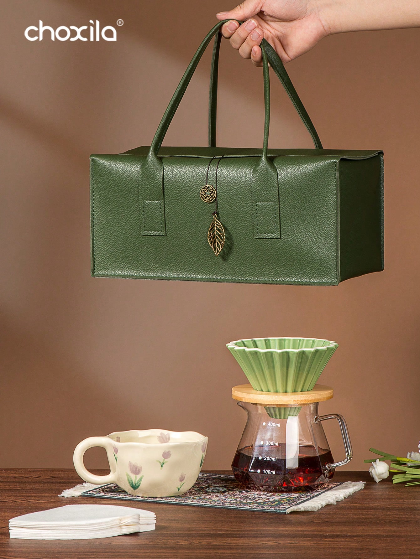 طقم صب القهوة مكون من 8 قطع، ط - مراجعة Coffee Equipment Pour Over وسعره