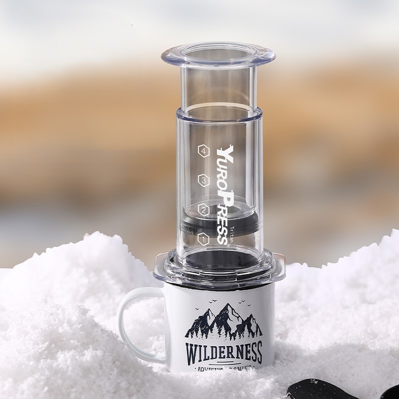 يوروبريس ماكينة إسبريسو محمولة - مراجعة Coffee Equipment For Camping وسعره